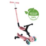 Globber GoUp Active Lights 360° Deep Pastel Pink