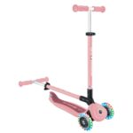 Globber GoUp Active Lights 360° Deep Pastel Pink