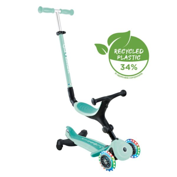Globber GoUp Active Lights 360° Mint Dark Mint