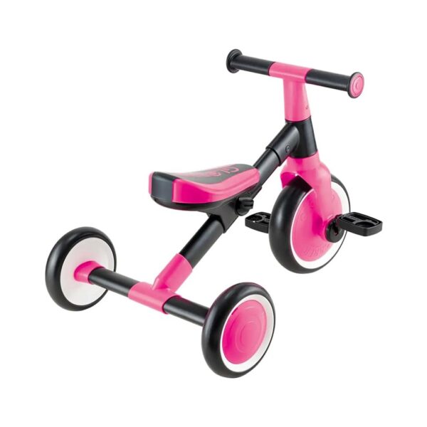 Globber Learning Trike 2in1 Neon Pink