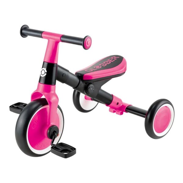 Globber Learning Trike 2in1 Neon Pink