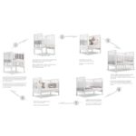 Erbesi Culla/Lettino Evolution con Materasso
