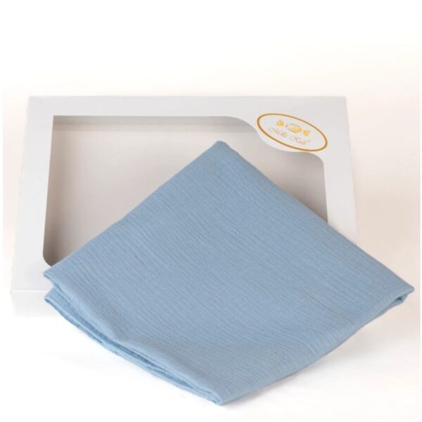 Mella Kids Mussola Azzurro Polvere