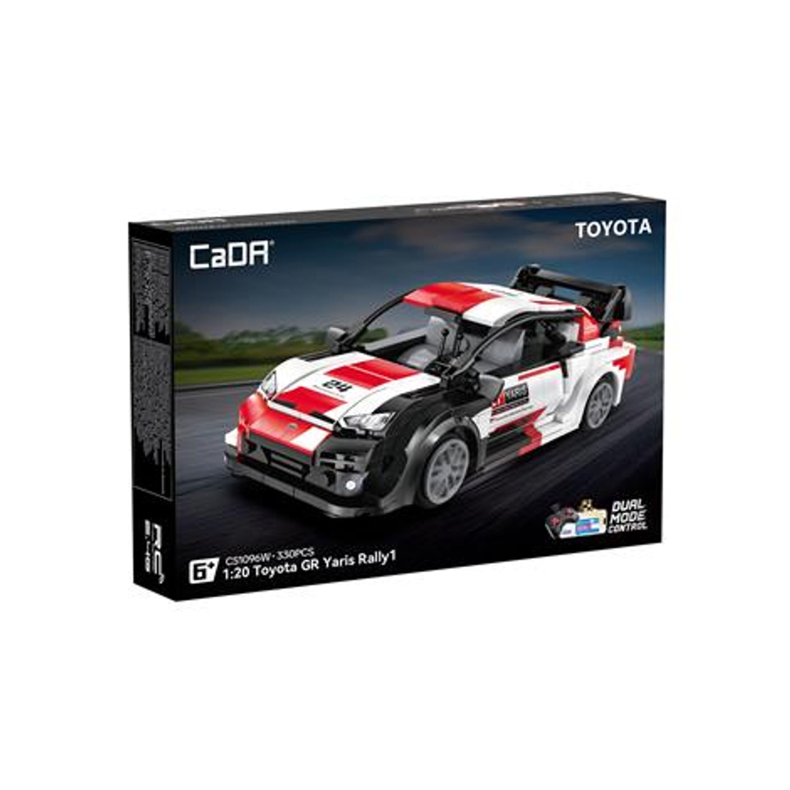 cada toyota CaDa Toyota GR Yaris Rally1 1:20 330 pcs
