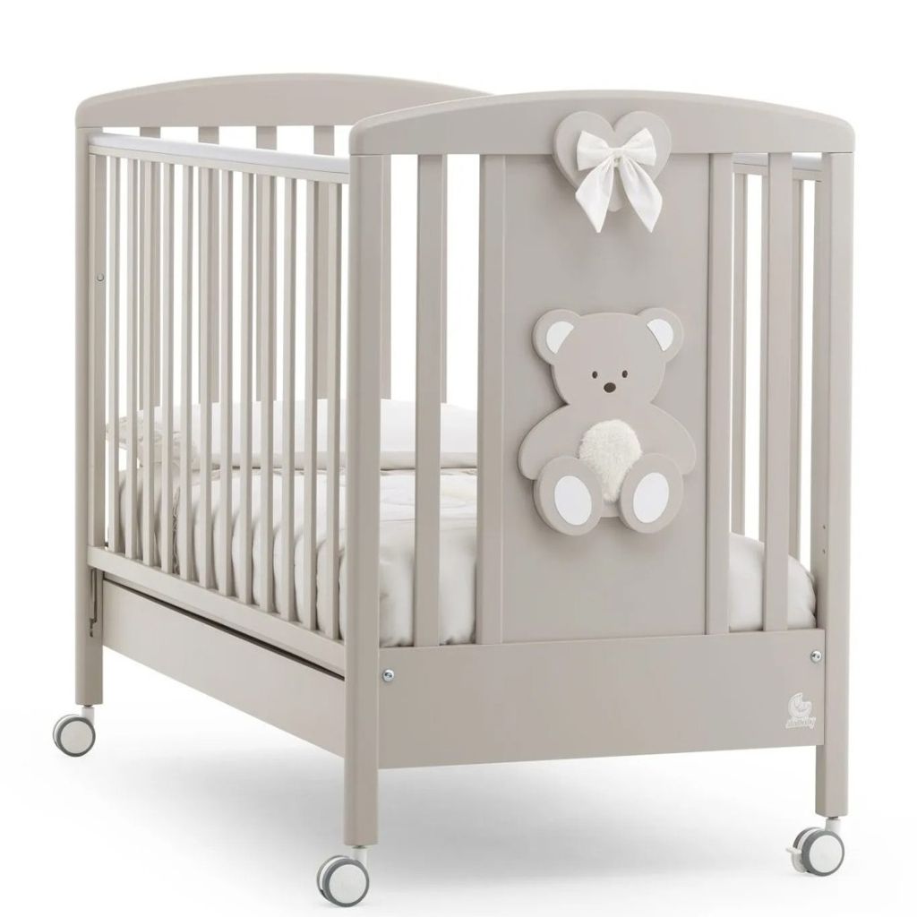 lettino peluche tortora Italbaby Lettino Peluche Tortora