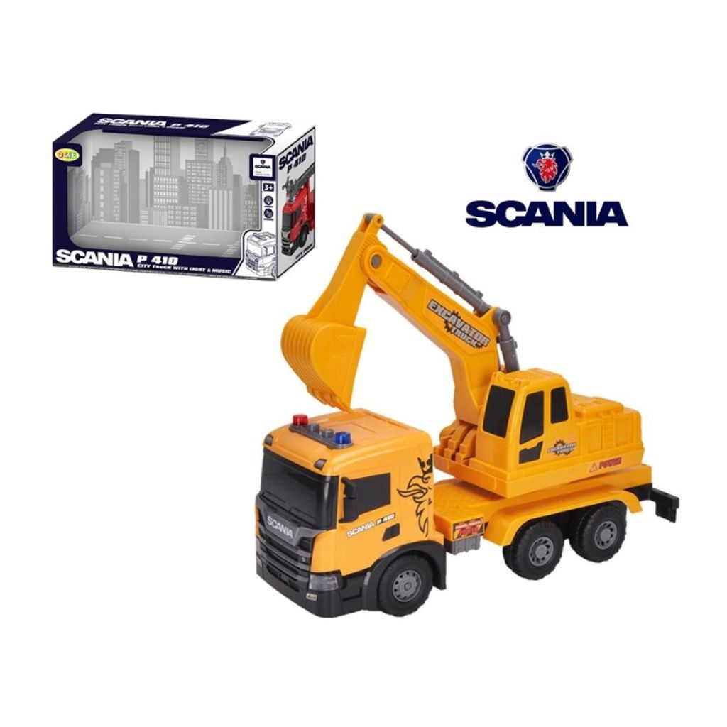 scania trattatore Colibrì Scania Porta Ruspa Grande a Frizione